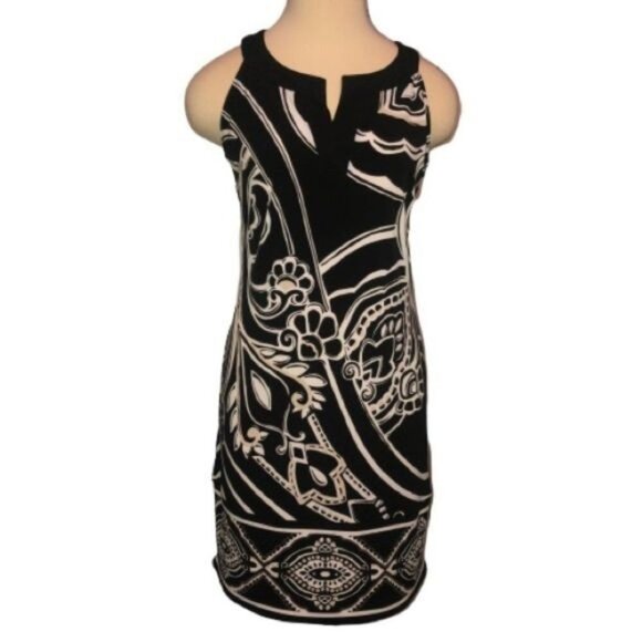 White HOUSE BLACK MARKET v neck shift dress whbm - Picture 1 of 5